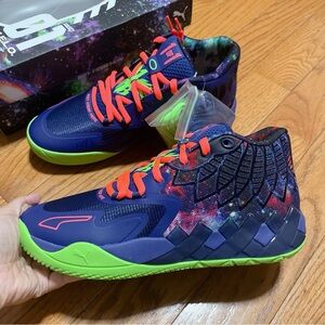 Puma MB.01 Galaxy Lamelo Ball Navy Red Green Blue Basketball 376677-07 Mens 11
